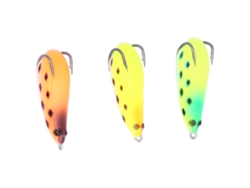 3 Cebos Artificiales De Silicona Suave Y Realistas Para Pesca Con Anzuelo.