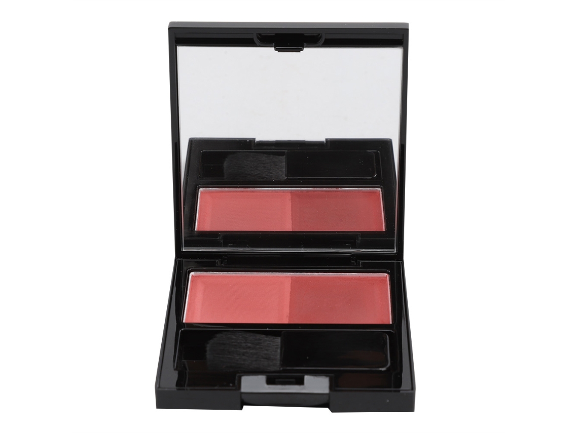 Colorete facial mate e impermeable