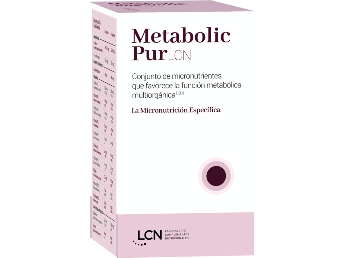 Complemento Alimentar LCN Metabolic Pur