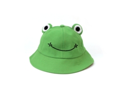 Sombrero Tipo Cubo Con Estampado De Animales, Verde, De Algodón, Cómodo, Con Protección Solar, Para La Playa, Ideal Para Aventureros Adultos.