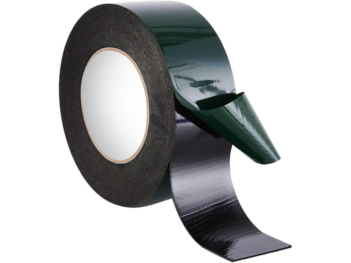 Cinta de espuma impermeable de doble cara, 10 m, negra. Rosewell (50 mm)