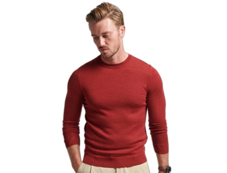 Camiseta para Hombre SUPERDRY (XL - Lana - Multicolor)