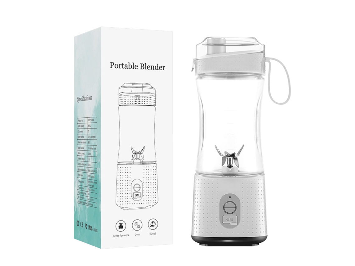 Licuadora portátil mini Henten Home a batería para batidos y licuados