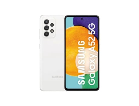 Smartphone SAMSUNG Galaxy A52 (6.5'' - 6 GB - 128 GB - Blanco)