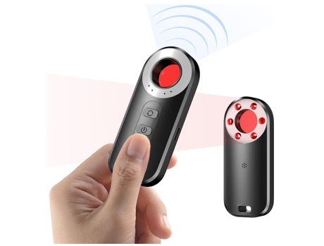 Detector de Cámara Oculta CHRONUS 470-GPS para Viajes de Oficina en Casa Negro