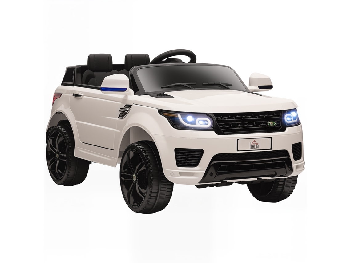Suv Elétrico Infantil 12v 2 Motores Controle Remoto Branco 110x68x52