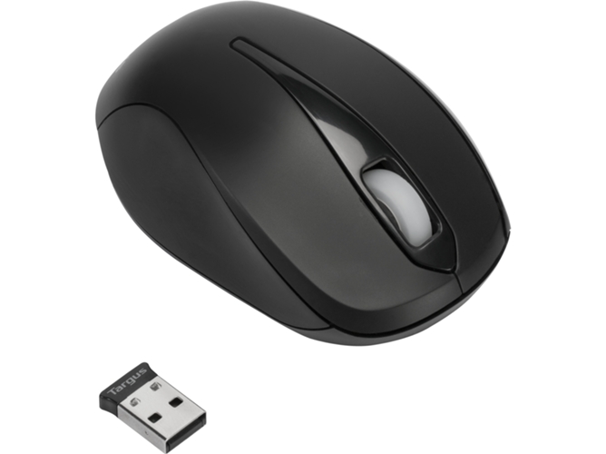 Ratón TARGUS AMW060EU (Inalámbrico - Óptico - 1600 dpi - Negro)