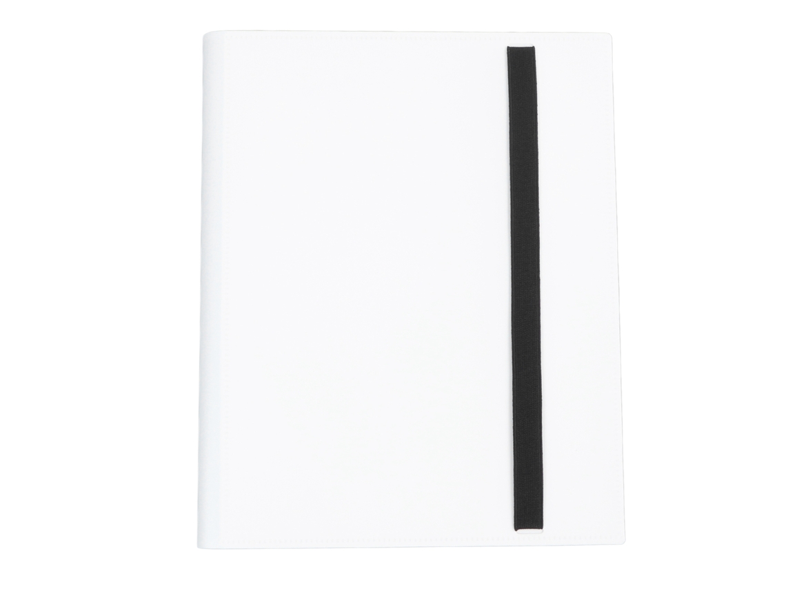 Dan26-carpeta De Tarjetas De Trading 9 Bolsillos Impermeable Portátil Para Juegos Y Colecciones Blanca