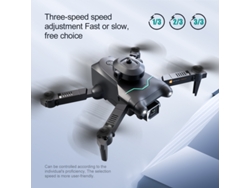 Mini Drone con cámara 4K HD Evitación de obstáculos de 360 (Cámara única - Duración de la batería: 15 min - Negro) YIZHOOD