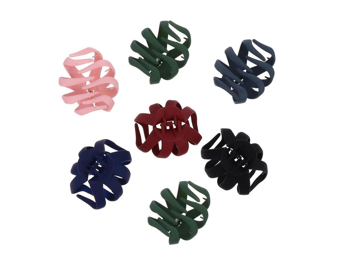 7 Pinzas Para El Cabello Con Forma De Pulpo, Elegantes, Para Uso En Interiores Y Exteriores, Ideales Para El Baño.