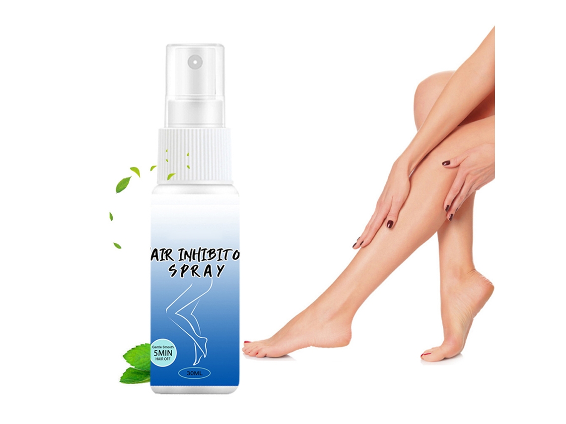 Spray Inhibidor De Pelo 30ml Eliminación Rápida De Pelo Suave Duradero E Hidratante