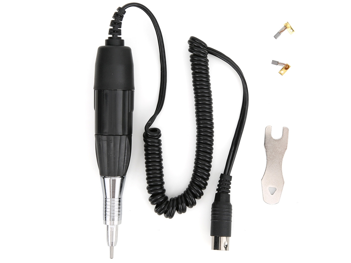 Pieza De Mano Eléctrica Para Perforación De Uñas Con Micromotor De 35000 Rpm Para Pulido Y Limado.