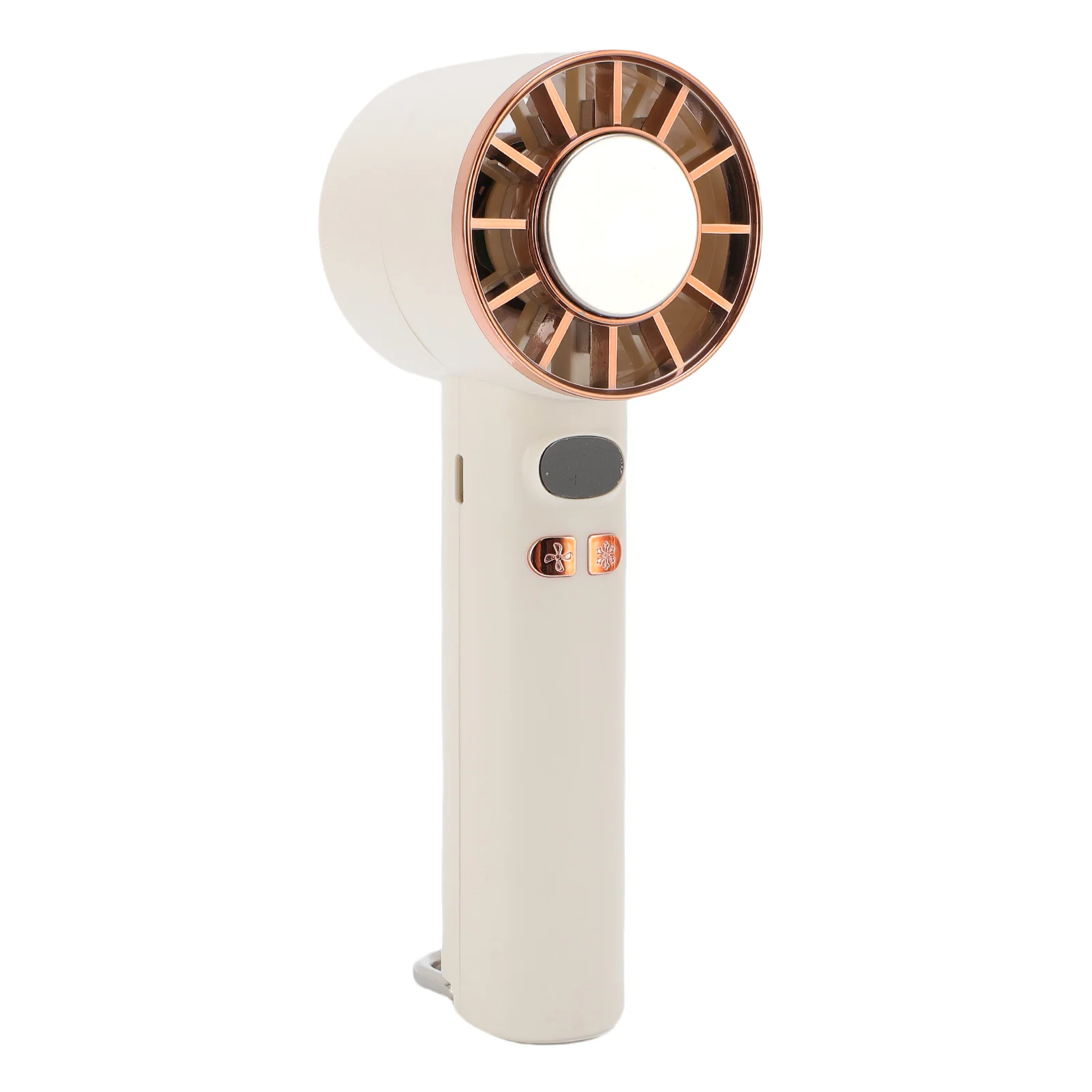 Ventilador portátil MDUG con bajo nivel de ruido, múltiples velocidades y enfriamiento rápido.