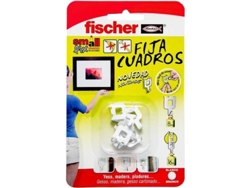 Anclaje Metálico FISCHER Fixaquadros Blanco - 8K