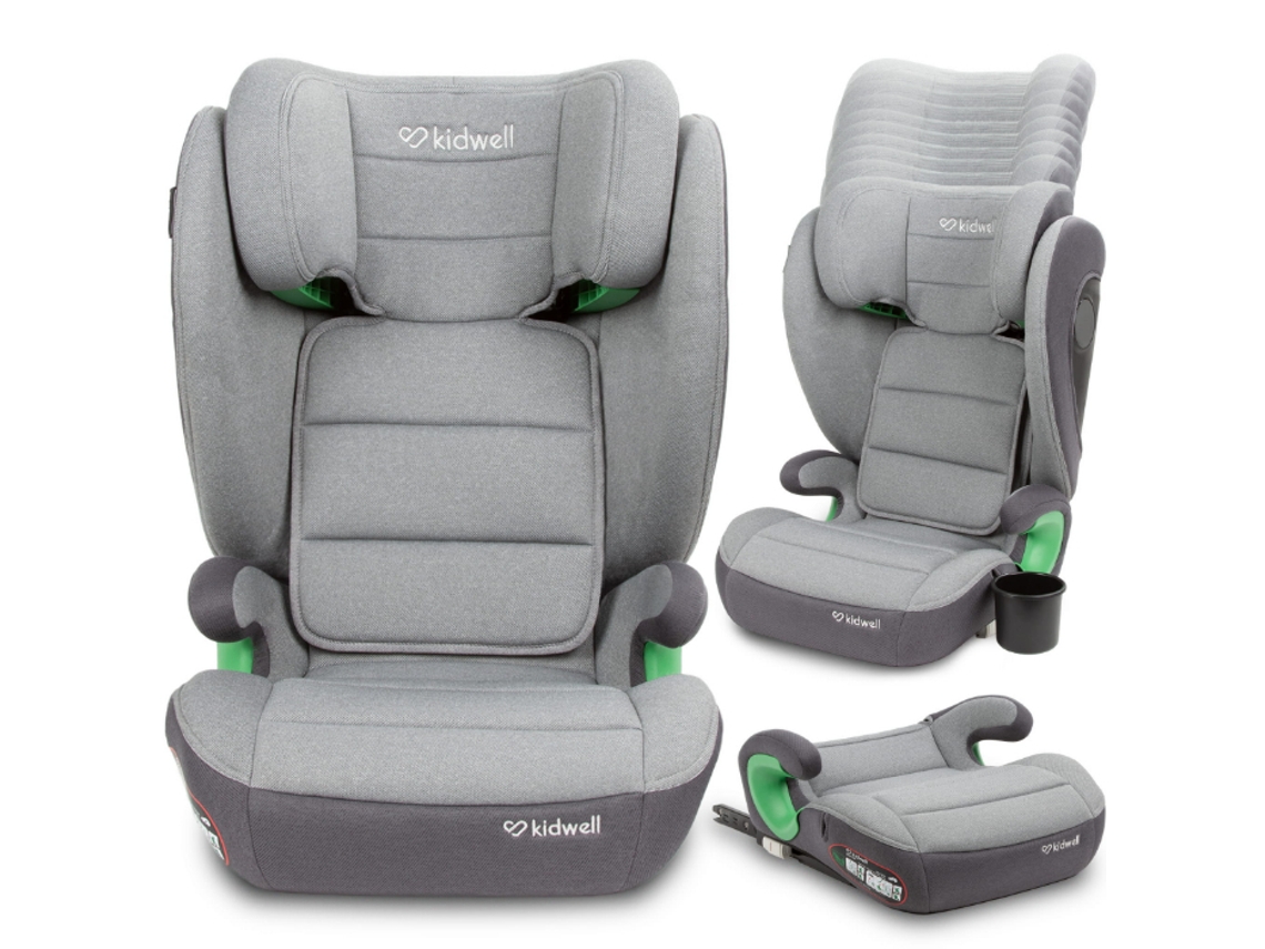 Silla de Coche I-Size 100-150Cm KIDWELL Weston Gris Claro