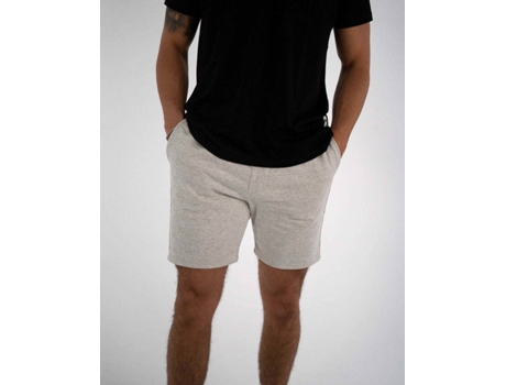 Pantalones Cortos Básicos SAVAGE Crew Algodón Hombre (L - Beis)