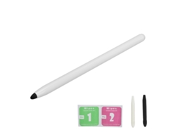 Lápiz óptico táctil ABS de alta sensibilidad para teléfonos móviles y tabletas, luz blanca dorada.