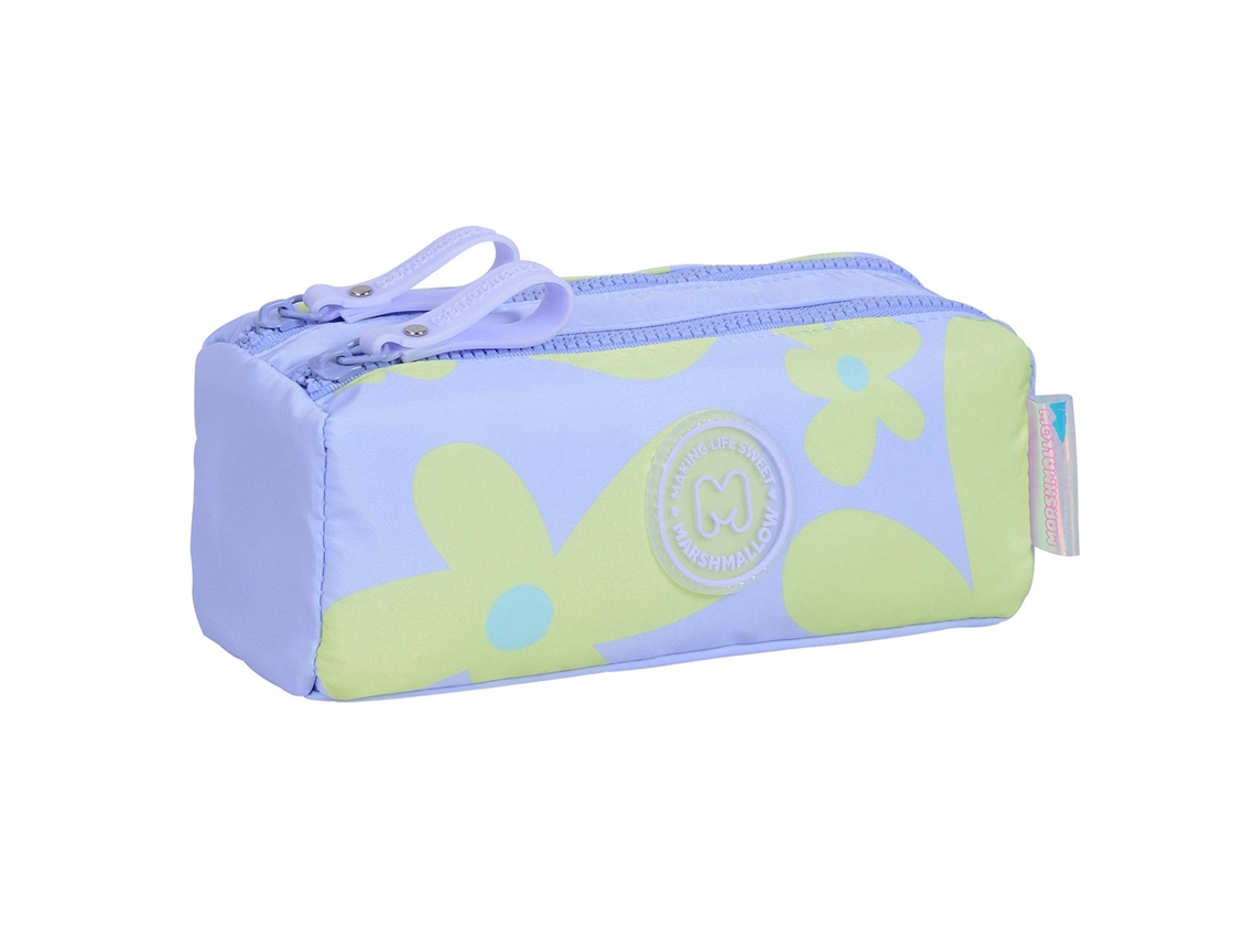Estuche morado con pétalos de malvavisco 2025 65502