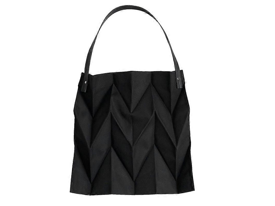 Bolsa de compras plegable de gran capacidad con elegante diseño de poliéster para compras y viajes - GOKOCO