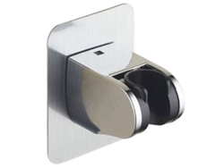 Soporte de ducha adhesivo, ajustable, sin perforación TRUYUETY