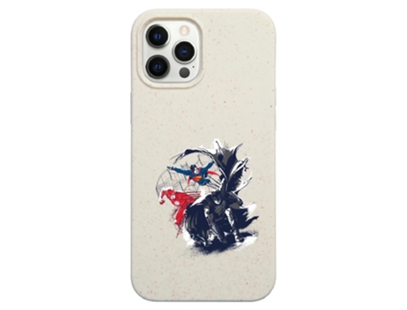 Funda Oficial Dc Comics Liga La Justicia Personajes Tierra Warner Bros Compostable para iPhone 12 Pro Max PHONECASES3D