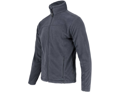 Abrigo Polar para Hombre JOLUVI Heater 330 Gris para Montaña (S)