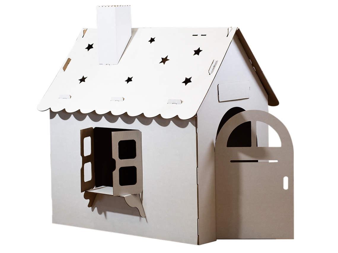Casa de cartón infantil Universe