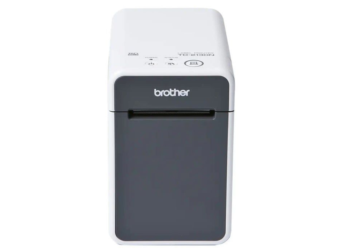 Impresora de etiquetas Brother TD 2135NWB, térmica directa, blanco y negro, 300 DPI