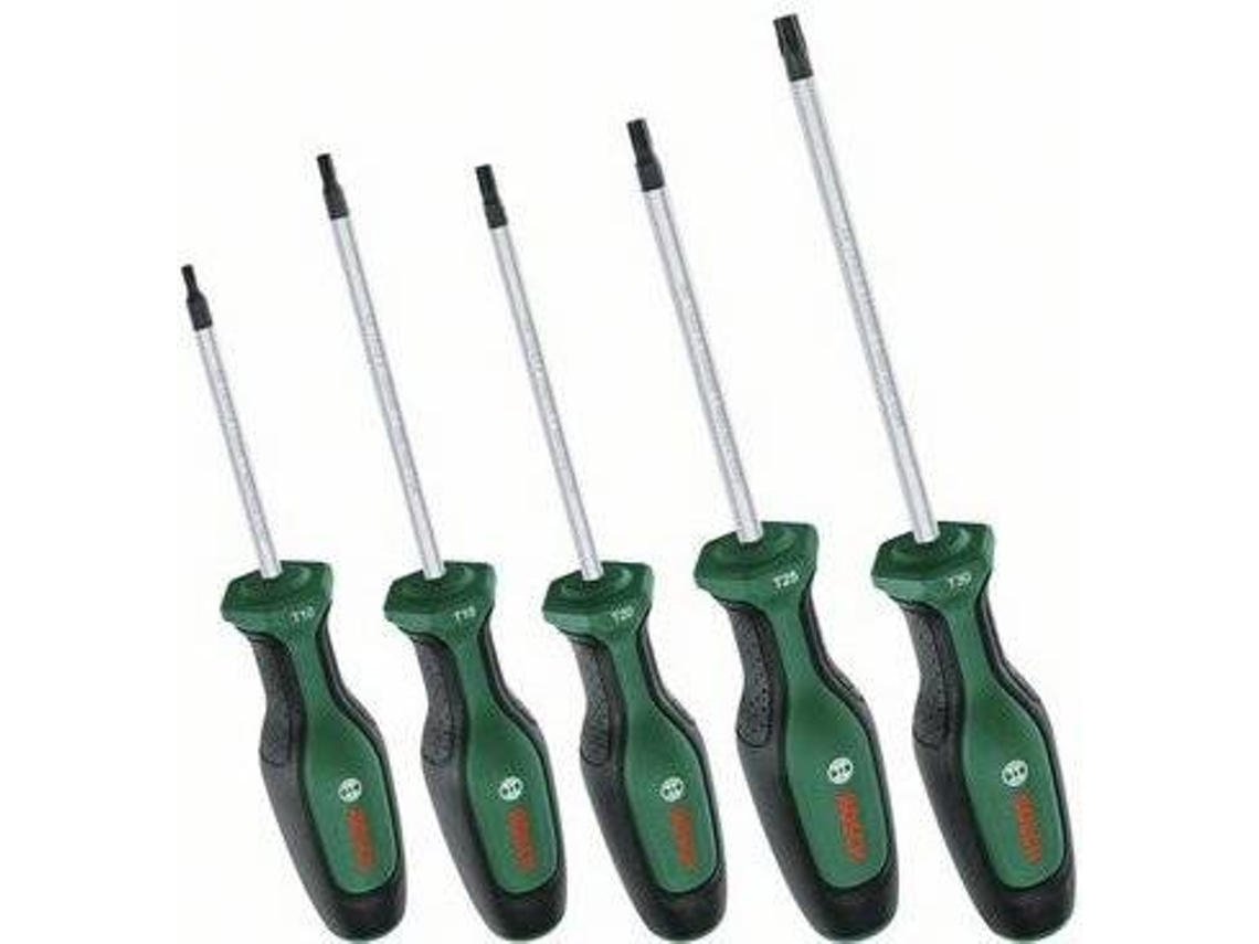 Juego de 5 destornilladores Torx Bosch