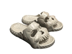 2026-zapatos De Casa Con Diseño De Calavera Suela Gruesa Para Parejas Interior Exterior Baño Playa Vacaciones Sandalias Únicas Mujer Hombre