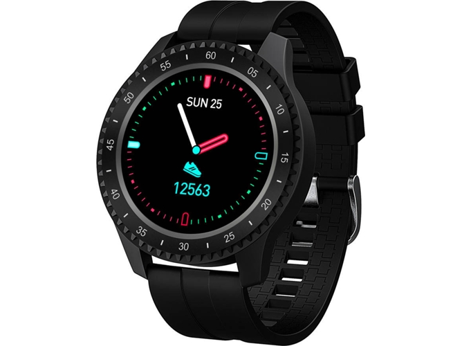 Smartwatch WJS CT1312- (Monitoreo del Sueño y Cardíaco - Negro)