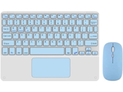 Kit Combinado De Teclado Y Ratón Bluetooth De 10 Pulgadas Con Panel Táctil.