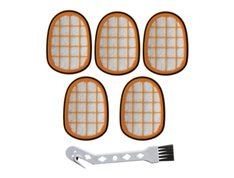Reemplazo de filtros de 5 piezas (con cepillo de limpieza) para Philips Speedpro Max Fc6812 / 01 Fc6813 accesorios para aspiradoras