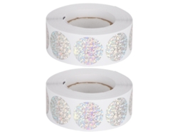 2 Rollos De Pegatinas Con Lentejuelas Redondas Cinta Decorativa Washi Para Scrapbooking Y Envases