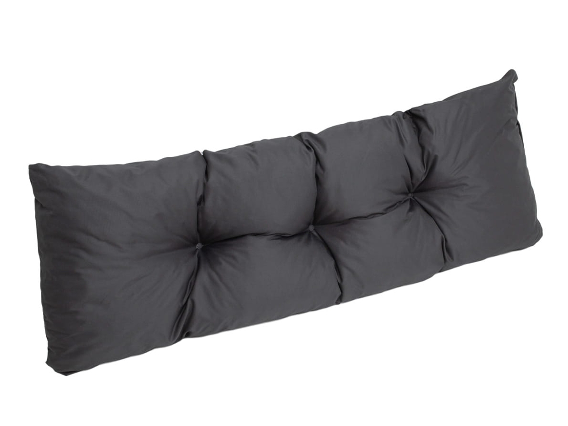 Cojín palet 120x40cm cojín del asiento europalets cojín de suelo infantil cojín palet exterior antracita SETGARDEN