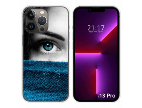 Carcasa iPhone 13 Pro (6.1) TUMUNDOSMARTPHONE Dibujos Multicolor
