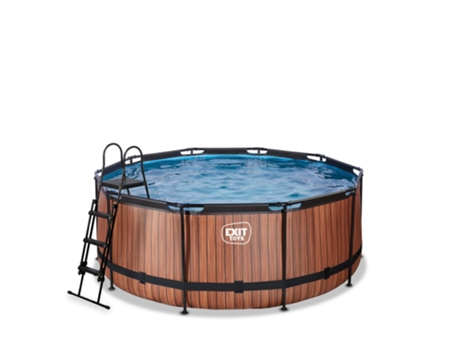 Piscina Tubular EXIT TOYS (TU - Márron)