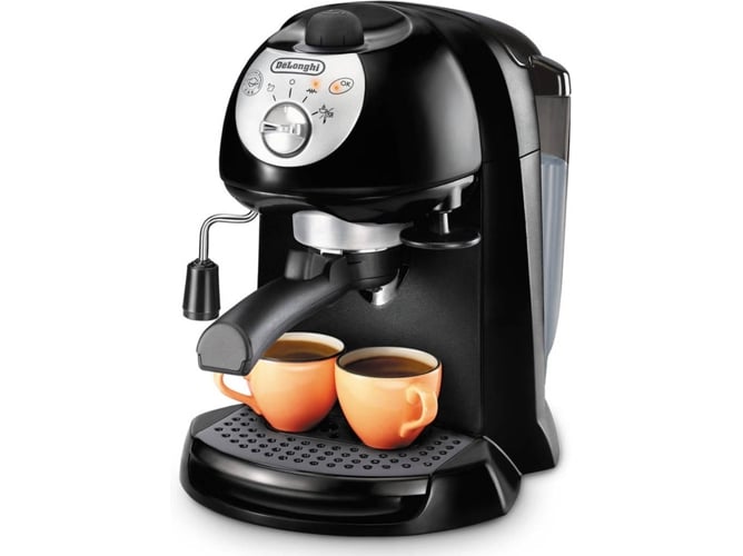 Cafetera DELONGHI EC 201.CD.B (15 bar - Café Molido y monodosis)