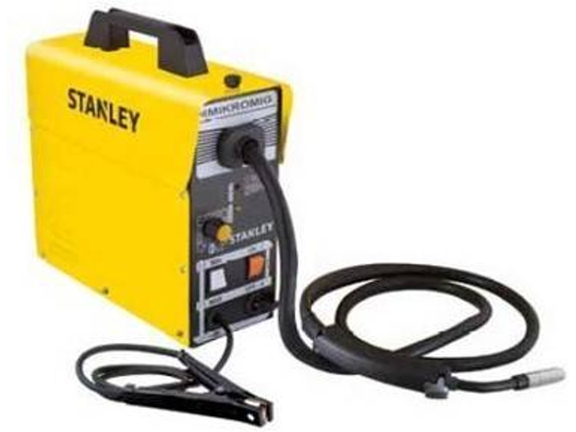 Equipo STANLEY WELDING Soldadura Mog (230V No Gas mikromig Pacto Equipado Con Hilo Fluxado 95A)