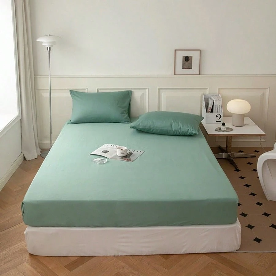 Protetor Cama Com Elástico Bolso Profundo 30cm 90-180cm