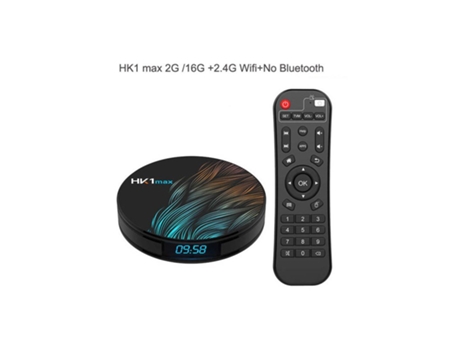 Box Smart Tv HK1 Max Android 9.0 4K Wifi - 2 GB de RAM 16 GB de ROM enchufe de la UE