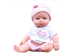 20du26 Muñeco bebé de 30 cm, vinilo suave, juguete realista para niños y niñas.