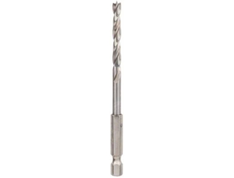 Broca BOSCH en Espiral para Madera - Vástago Hexagonal de 1-4" 5x52x99 mm