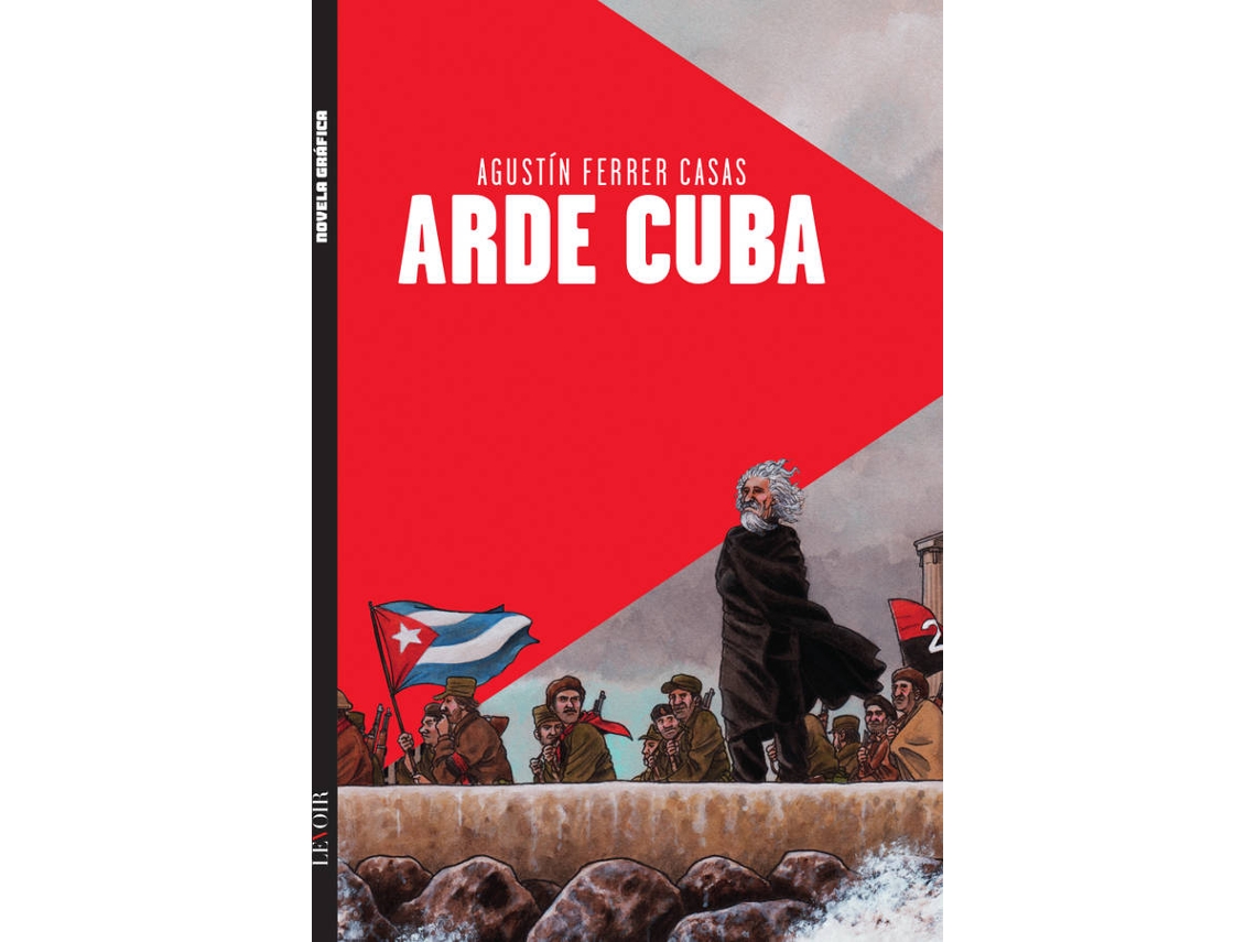 Libro Arde Cuba de Agustín Ferrer Casas (Portugués)