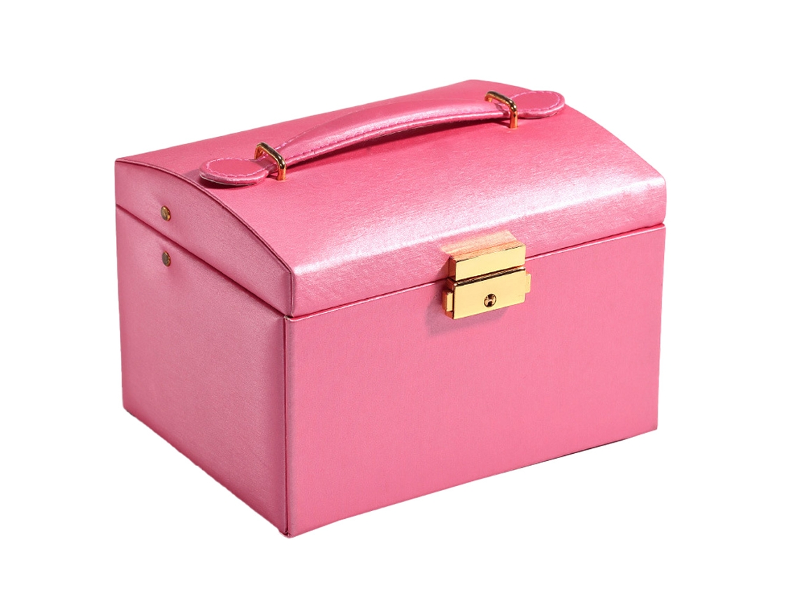 Caja de joyas de tamaño mediano para viaje Kofihety