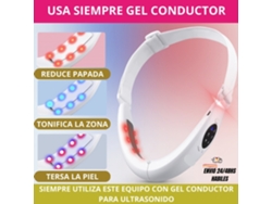 Dispositivo reductor de papada Mdug, reafirmante facial, tónico facial, masajeador rejuvenecedor de la piel