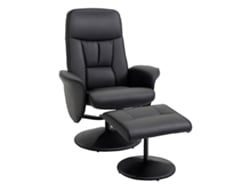 Asiento Reclinable, 360°, 120kg, 76x81x101cm, Negro
