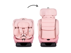 Silla De Auto Mondial  I-size 40-150 Cm De Chipolino - Powder Pink