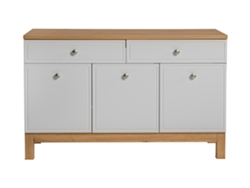 Armario Bajo Lavabos FURNLUX Classic Samoa (Blanco, Madera Contrachapada - 120X50X75 Cm)