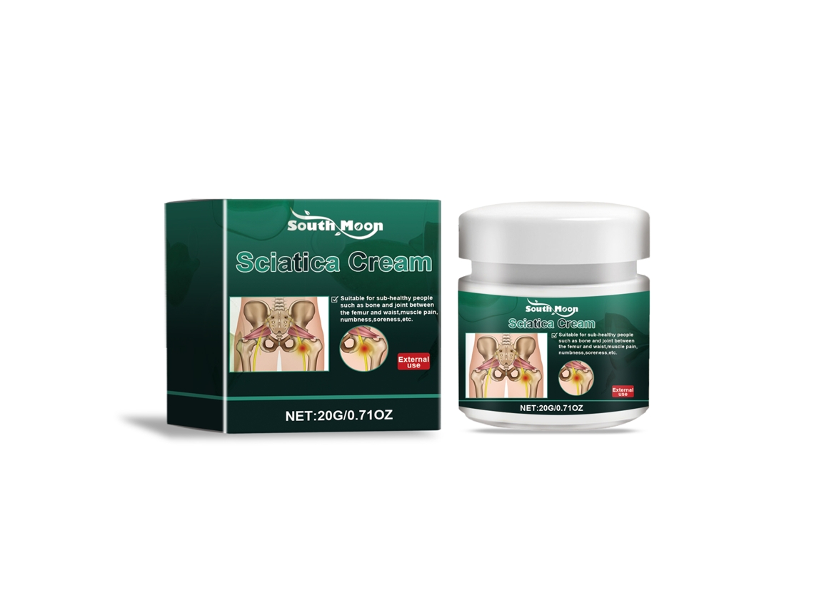 Crema corporal para el cuidado de hombros, cuello, zona lumbar, rodillas, ciática y fémur.